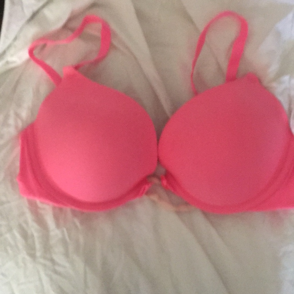 Pink bra